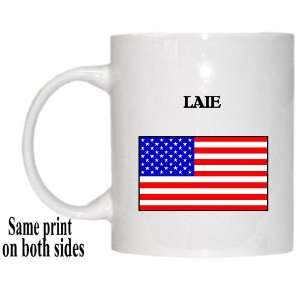  US Flag   Laie, Hawaii (HI) Mug 