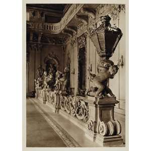  1928 Statues Staircase Palais Kinsky Vienna Austria 