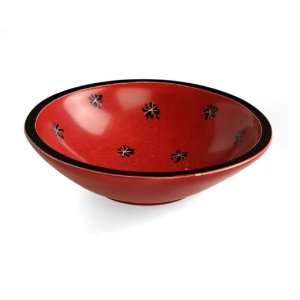  Soapstone Red Bowl Round Kisii For You Bowl [Round   Red 