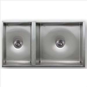   Chefhaus Large Double Bowl Undermount Kitchen Sink