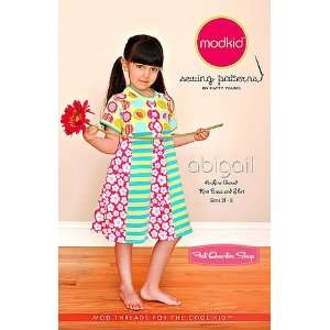  Abigail Knit Dress and Skirt Pattern   Modkid Sewing Patterns 
