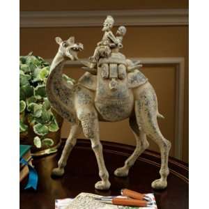  Tang Dynasty Mingqi Camel and Riders Statue (A.D. 618 907 