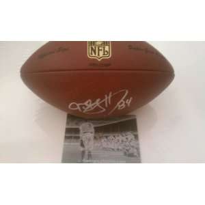  Joey Galloway Signed Official Wilson NFL Football 