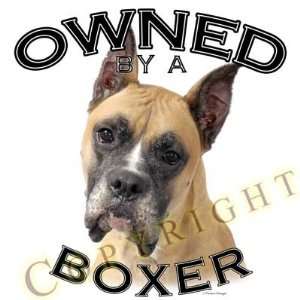  Boxer CROPPED Mousepad Mouse Pad Owned By
