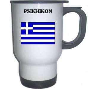  Greece   PSIKHIKON White Stainless Steel Mug Everything 