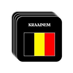  Belgium   KRAAINEM Set of 4 Mini Mousepad Coasters 