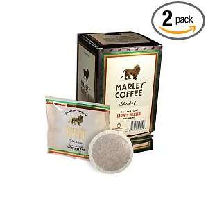 Marley Coffee Lions Blend Coffee Pods 2 Pack 30 Coffee Pods Total 