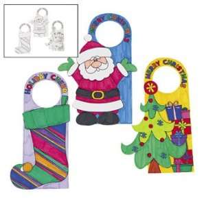  Color Your Own Christmas Door Hangers   Craft Kits 