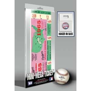   World Series Mini Mega Ticket   Los Angeles Dodgers