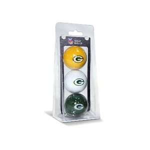  Team Golf NFL Green Bay Packers   3 Ball Pack