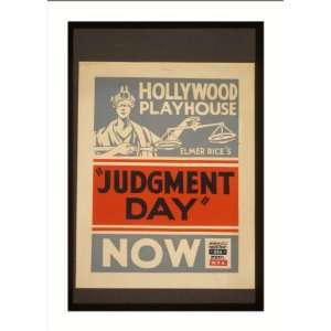  WPA Poster (M) Elmer Rices Judgment day