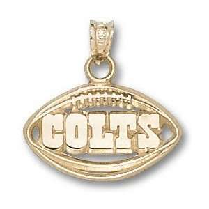  Indianapolis Colts Solid 10K Gold COLTS Pierced 