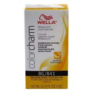  Wella Color Charm Liquid #0841 Light Golden Blonde 