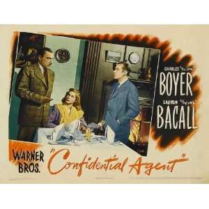 Confidential Agent Movie Poster (11 x 14 Inches   28cm x 36cm) (1945 