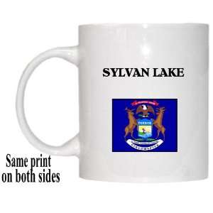  US State Flag   SYLVAN LAKE, Michigan (MI) Mug Everything 