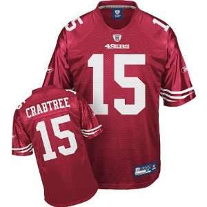   49ers #15 Michael Crabtree Team Replica Jersey