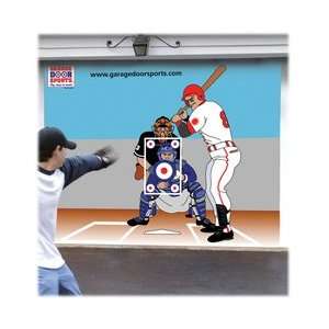  Single Garage Door Baseball Target