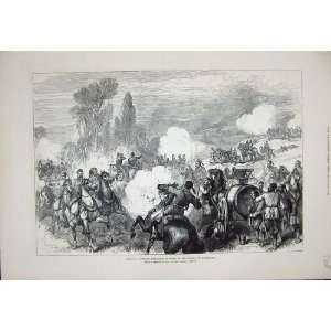  1877 War Turkish Artillery Battle Kaceljevo Soldiers