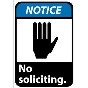  SIGNS NO SOLICITING