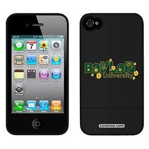  Baylor flowers on Verizon iPhone 4 Case by Coveroo 
