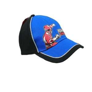  Baseball Cap   Power Rangers   Red Ranger   Blue and Black 