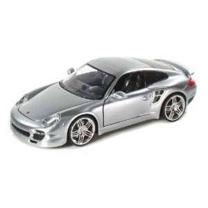  Porsche 911 Turbo 1/24 Silver Toys & Games