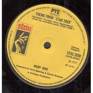   FROM STAR TREK 7 INCH (7 VINYL 45) UK STAX 1975 WARP NINE Music