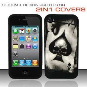   Plus Soft Silicone Skin Fusion Case + Peace Charm and Strap Combo