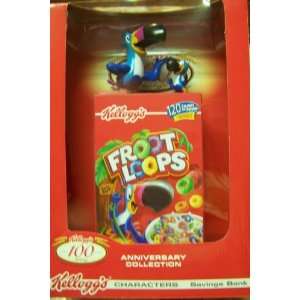    KELLOGGS ANNIVERSARY COLLECTION FROOT LOOPS BANK Toys & Games