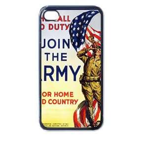  join the army call to duty iphone case for iphone 4 and 4s 