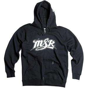  MSR Racing Youth Smooth Zip Up Hoody   Youth Small/Black 