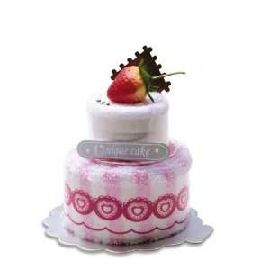  Cake Towel   Double Layer Strawberry