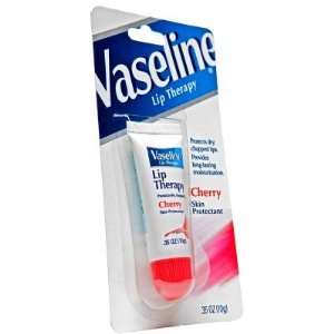  Vaseline  Lip Therapy, Petrolium Jelly, Cherry, .35oz 