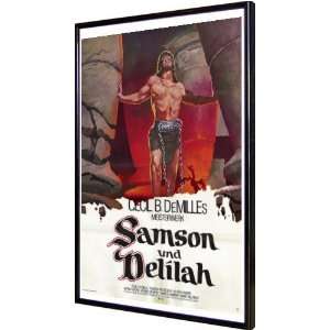  Samson & Delilah 11x17 Framed Poster