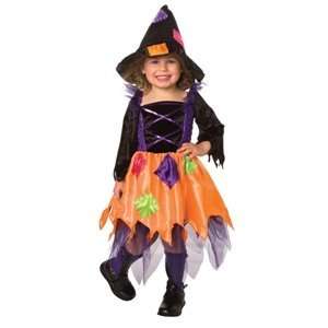  Patchwork Witch Costume Toddler Girl   Toddler 1 2T Toys & Games