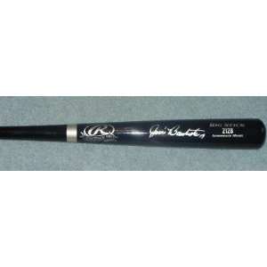 Jose Bautista Autographed Bat   Rawlings Black   Autographed MLB Bats 