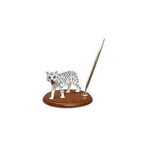White Tiger Executive Pen Set