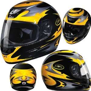  Z1R Stance Vertigo Full Face Helmet X Small  Yellow 