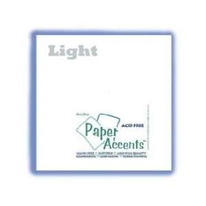  Paper Accents Vellum 12x12 White Light Weight 25 Pack 