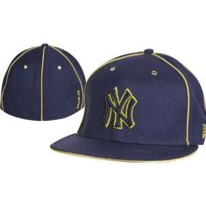  New York Yankees Bounty II Navy Fitted Hat Sports 