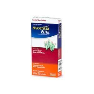  Ascensia Elite Blood Glucose Test Strips 50 ea 775015 