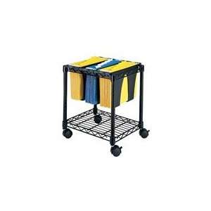  Safco Wire File Cart with Removable Tubs