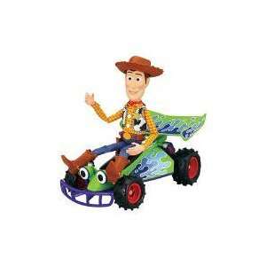  Disney Pixar Toy Story Talking Woody & Free Wheel RC Buggy 
