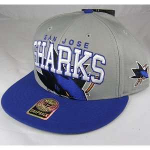  San Jose Sharks NHL 47 Brand Vintage Grey Blockhouse MVP 