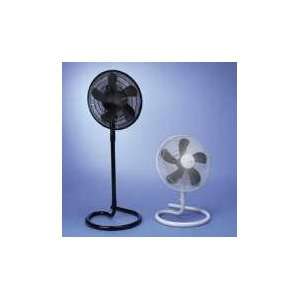   Floor Fan, Metal and Plastic, White HLSHASF1516 Electronics