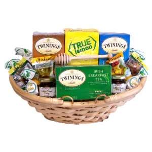 Tea Time Soothing Relaxation Holiday Gourmet Gift Basket  