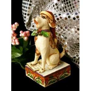  Dog Caroler Figurine By Jim Shore
