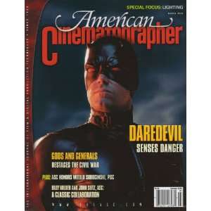  American Cinematographer   March 2003 (Volume 84 