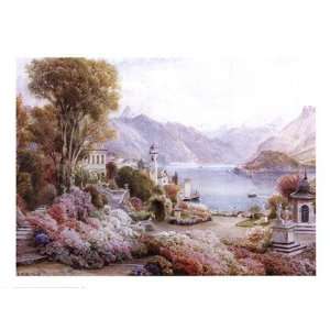   Villa Melzie, Como, Italy by Ebenezer Wake Cook 38x28