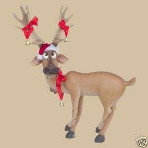 FUNNY CHRISTMAS REINDEER LIFE SIZE STANDING 4.5FT  